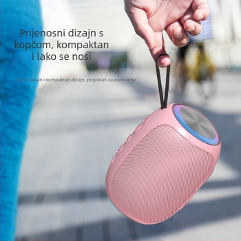 A66 Bluetooth prijenosni zvučnik, reprodukcija s karticom, 5W, Bluetooth 5.1, 40Hz-20kHz, IPx3