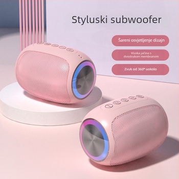 A66 Bluetooth prijenosni zvučnik, reprodukcija s karticom, 5W, Bluetooth 5.1, 40Hz-20kHz, IPx3