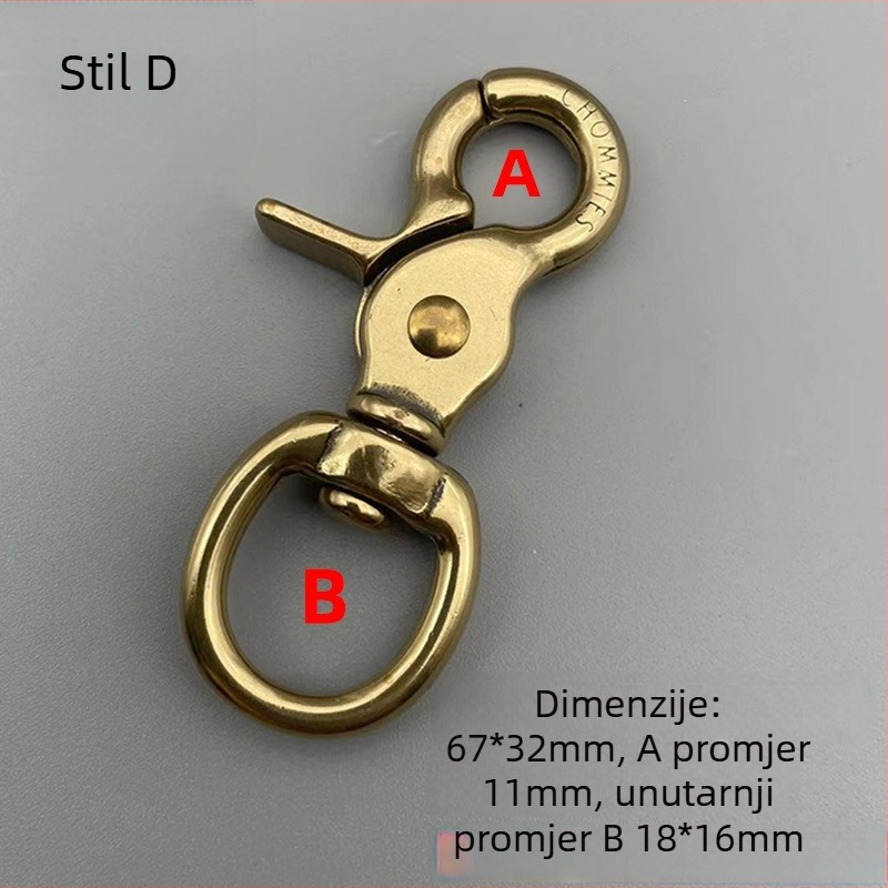 Pribor za torbe od bakra – Zunsheng, proljeće 2025, retro stil, uzorak 29454, funkcija: Ostalo