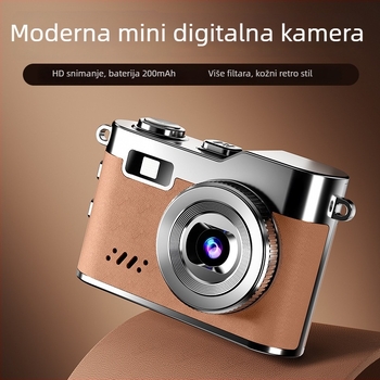 Mini džepni digitalni fotoaparat za selfie i vlog, 5–12 MP, MicroSD kartica, model D109j, trajanje baterije 1–3 sata, za djecu