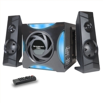 Računalni zvučnici 2.1, izlaz 60W, Bluetooth 5.2, USB reprodukcija, slot za karticu