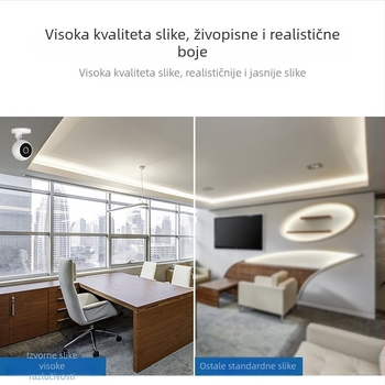 A2 1080P bežična WiFi kamera za kućnu sigurnost, dvosmjerni interkom, pohrana na TF kartici