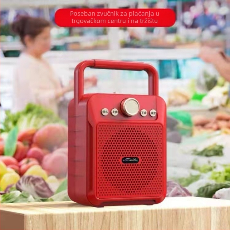 Prijenosni Bluetooth zvučnik s ugrađenim mikrofonom i radio | 15W izlaz, frekvencijski raspon 100 Hz–20 kHz, SNR ≥75 dB, baterija 4000–6000 mAh, domet 10 m