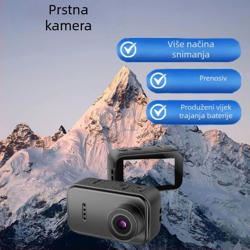 F2 kamera za kućne ljubimce – video 1080p/720p, pohrana na TF karti, 3-satni vijek baterije, ABS kućište