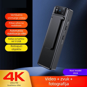 Bežična HD kamera 4K/1080P s WiFi, MicroSD pohranom, baterijom 1500mAh i elektroničkom stabilizacijom slike