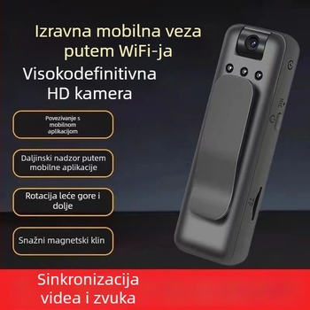 Telesna kamera za policiju s 3CCD senzorom, 720p video, 1,5 inčni LCD, microSD pohrana