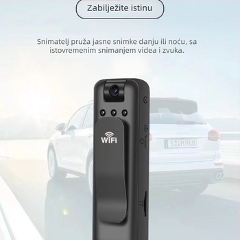 Telesna kamera za policiju s 3CCD senzorom, 720p video, 1,5 inčni LCD, microSD pohrana