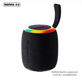 Bežični vanjski zvučnik s RGB LED osvjetljenjem, Bluetooth 5.0, IPX7 vodootpornost, ugrađena baterija 1000–1200 mAh, izlaz 7W