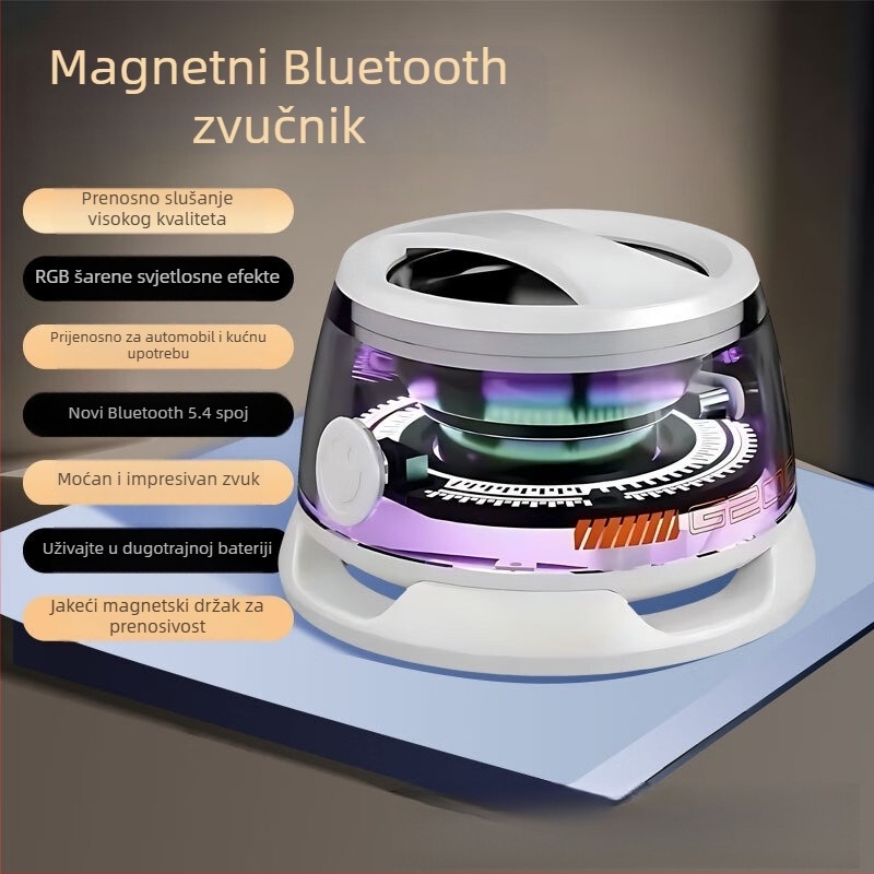 Prijenosni mini Bluetooth zvučnik G200 sa subwooferom, Bluetooth veza, 60 Hz–15 kHz, SNR ≥70 dB, IPX5, ugrađena baterija 800–1000 mAh