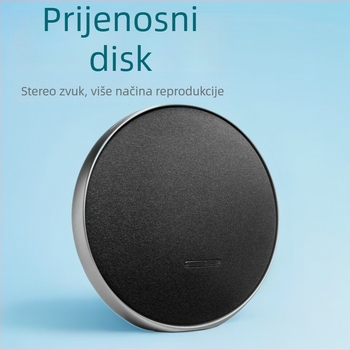Bluetooth stolni zvučnik s ugrađenom baterijom, 7W, Bluetooth 5.2, 100Hz-20kHz, SNR ≥75dB