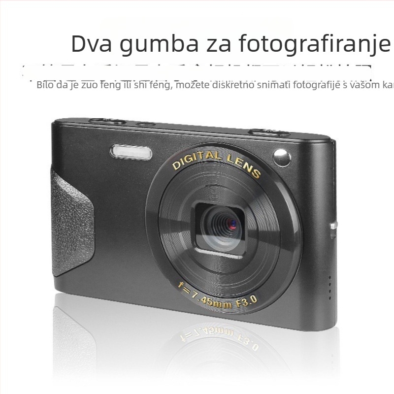 4K digitalni makro fotoaparat s LCD zaslonom, SD kartom, modelom C8, snimanje videa, fotografiranje