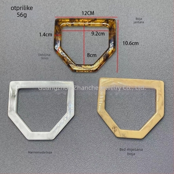 Držač za torbu Junfeng od smole, uzorak miješanja boja, smanjenje opterećenja, zima 2023