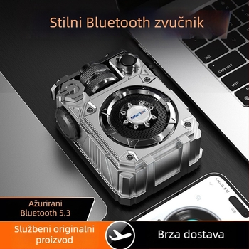 Bluetooth zvučnik s TF karticom, BT 5.3, 10W, raspon 100 Hz–20 kHz, ugrađena baterija 1200–2000 mAh
