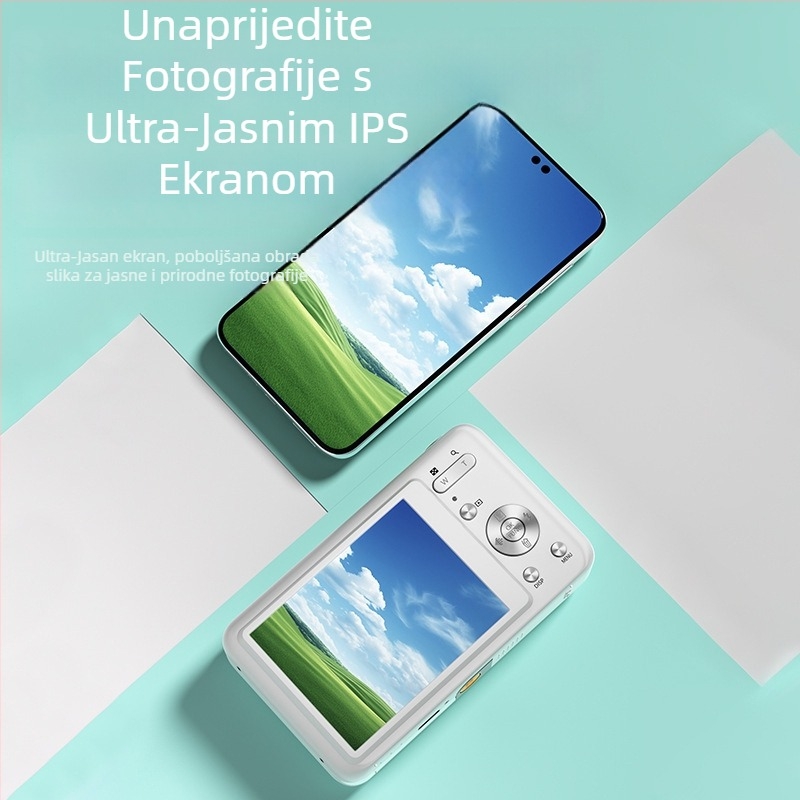 Zfzs V610 kamera, CMOS senzor 2/3 inča, 64 MP, 8x optički zum, teleskopski objektiv, ručni način rada