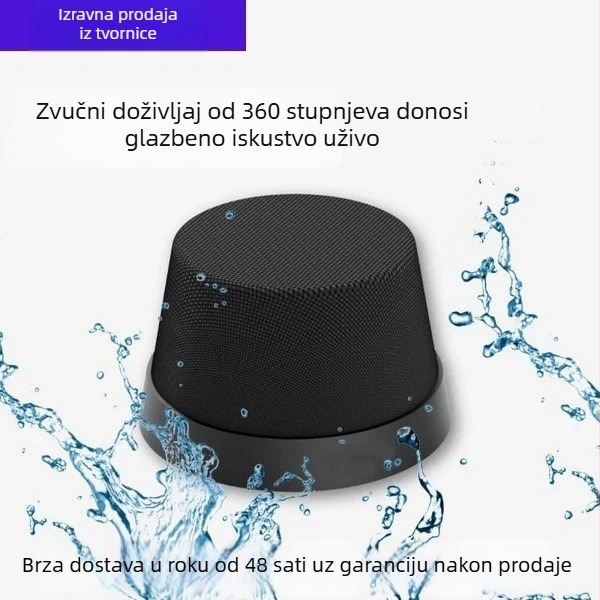 Bluetooth zvučnik, mini prijenosni s ugrađenom baterijom, 5W izlaz, Bluetooth 5.3, 100Hz–20kHz, domet 10 m