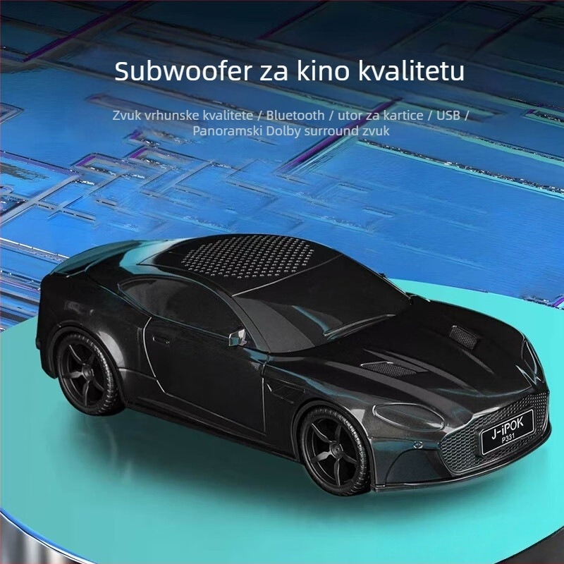 Bluetooth zvučnik sa subwooferom P331 – 5W, 60Hz-15kHz, ugrađena baterija