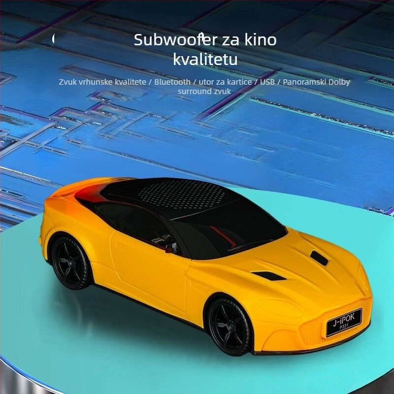 Bluetooth zvučnik sa subwooferom P331 – 5W, 60Hz-15kHz, ugrađena baterija