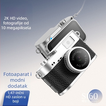 Kompaktna retro CCD digitalna kamera za fotografiranje i snimanje videa
