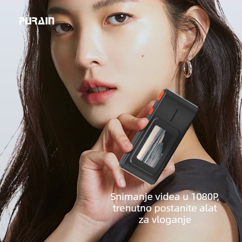 Pocket CCD digitalna kamera – kompaktna retro mini kamera za kampus, vrlo jasna
