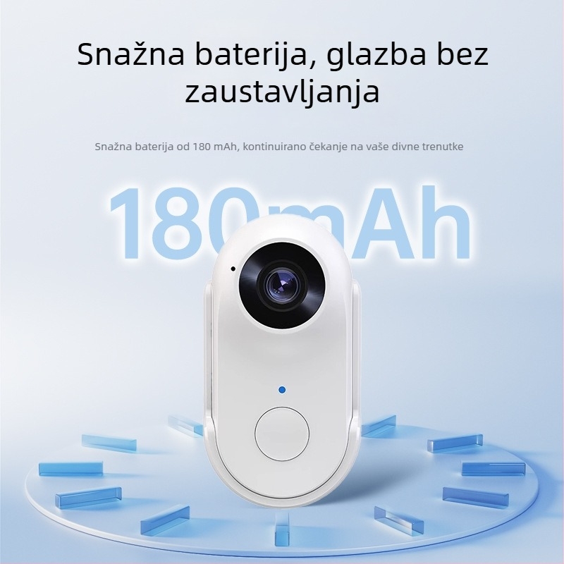 WiFi mini kamera za prst, 2MP, ABS kućište, model A100+, uređaj za snimanje pokreta za motocikle i kućne ljubimce