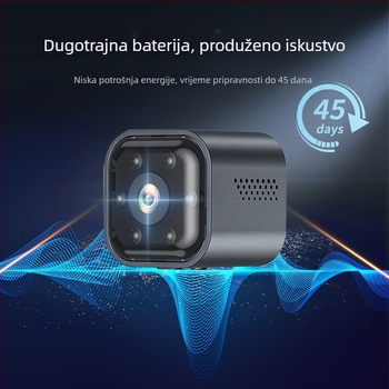 AS03 Bežična kamera za nadzor beba i kućnih ljubimaca – 1080p HD, Automatsko prebacivanje u Sleep, 300 minuta trajanje baterije, TF kartica za pohranu, Snimanje videa i fotografija