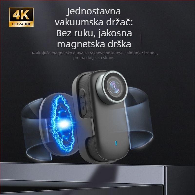 4K Ultra HD akcijska kamera za vožnju biciklom s bežičnom stabilizacijom i FPV, pohrana na TF karticu, trajanje baterije 1 sat