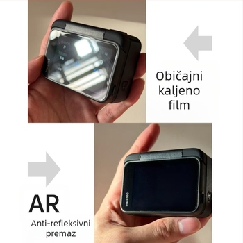 Yicheng AR zaštitni film za zaslon Sony fotoaparata, PET/AR film, anti-refleksija, anti-prstni otisci, precizno obrađeno, ovlaštena privatna marka