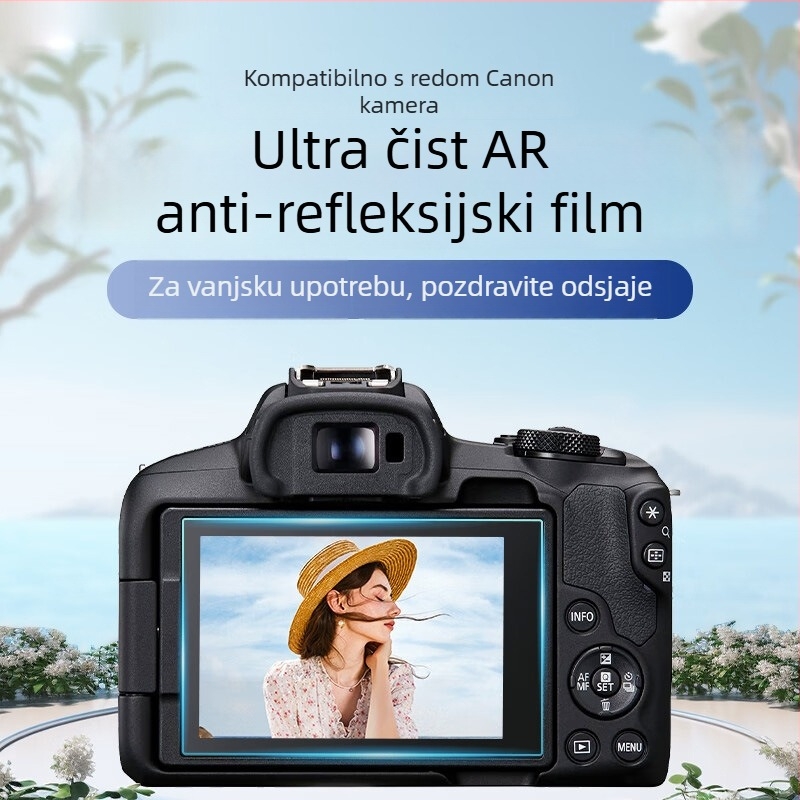 Canon EOS R50/R6 zaštitni film za zaslon - AR anti-reflektirajući PET, višeslojna laminacija, marka Yisi