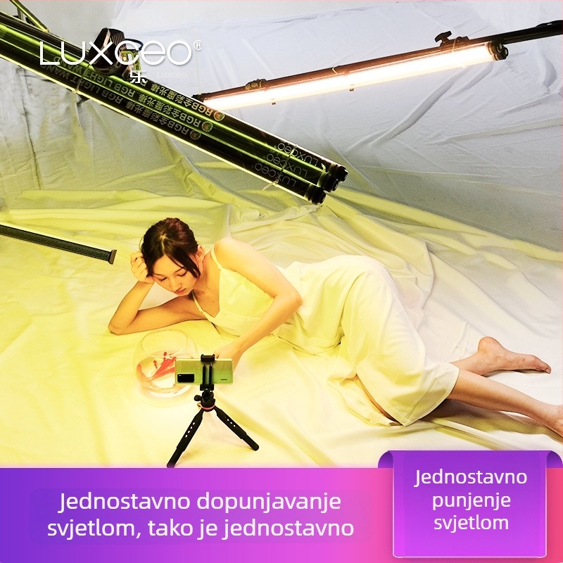 P120 Ručna vodootporna svjetiljka za fotografiju, višestruki upravljački sustav svjetla, 18W, 12V, za podvodnu fotografiju i live streaming