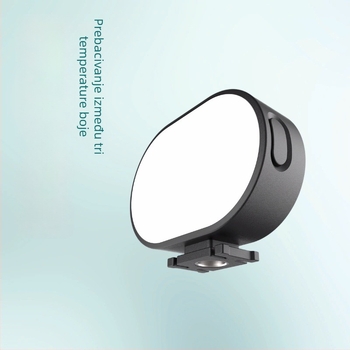 LED rasvjeta za osvjetljavanje za live video i fotografiju, ispod 10 W, tri boje temperature, stolna uporaba