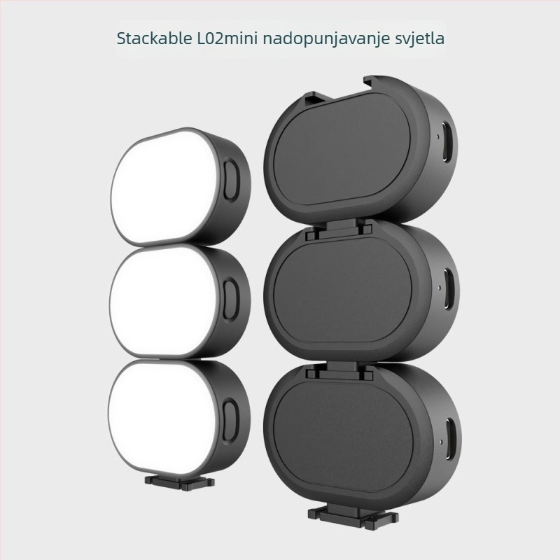LED rasvjeta za osvjetljavanje za live video i fotografiju, ispod 10 W, tri boje temperature, stolna uporaba