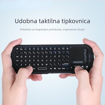 ESYNC KP-19S Bežični set tipkovnice i miša – Bluetooth, ergonomsko pozadinsko osvjetljenje, za notebook i ured
