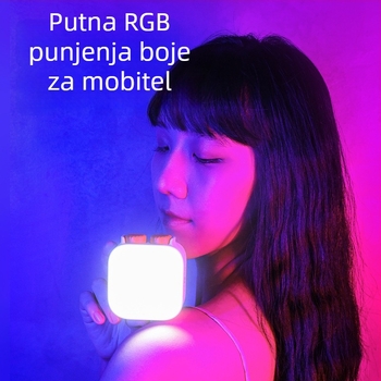 RGB rasvjeta za dopunjavanje fotografija na mobitelu sa RGB, 6W, 5V, višestruko podešavanje, prilagodljiva obrada