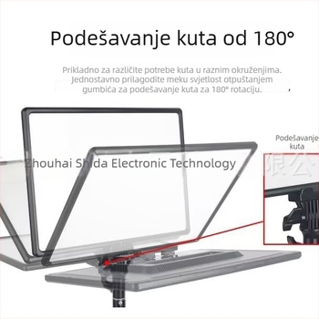 SL-288A 40W LED rasvjeta za dopunjavanje, dvostruka temperatura svjetla, sklopiva