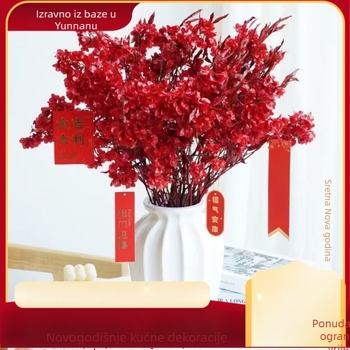 Grančice | Sušene cvjetnice s venama na listovima, obojane | Opp pakiranje | Privatna marka autorizirana