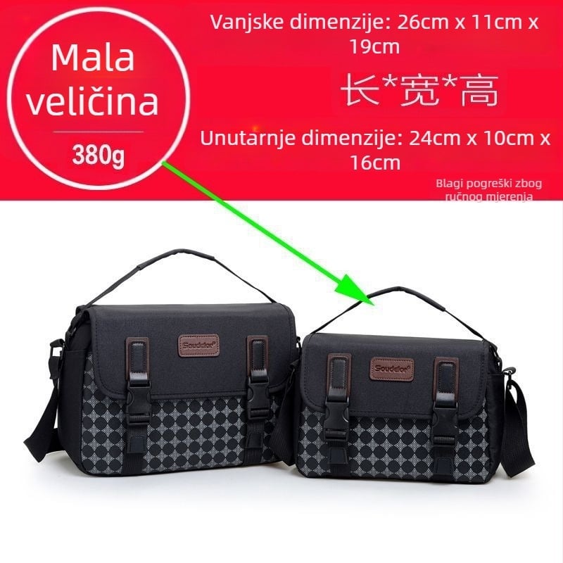 Torba za fotoaparat, PU materijal, torba u ručnom stilu, muška fotografijska torba za kućno skladištenje