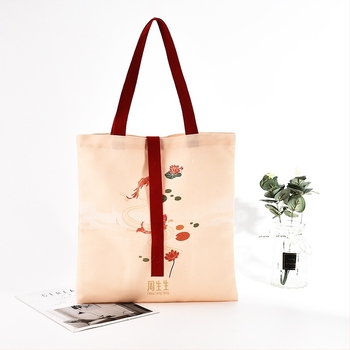 Platnena tote torba, prilagodljiva za logotip, s dnom i bočnim stranama, UV digitalni ispis ili sitotisak