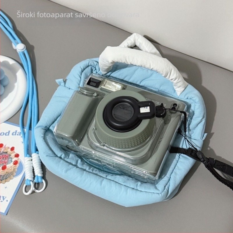 PU torba za Fuji Instax Wide 300/400 – dvostruki sloj, ručni stil torbe