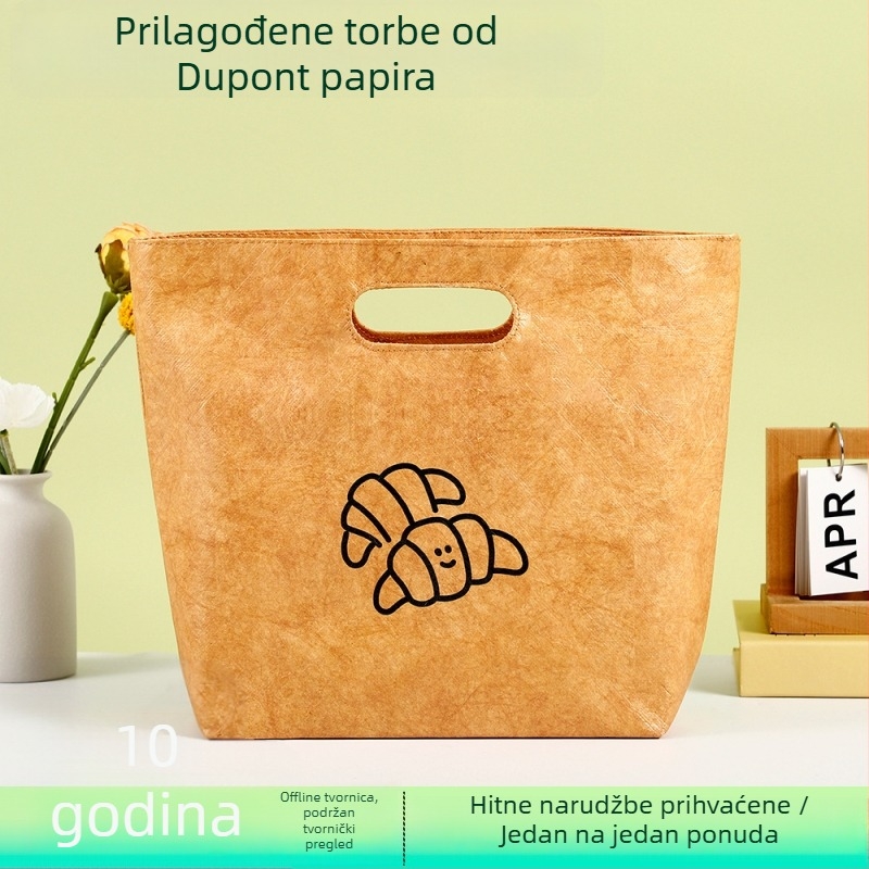 Moderne perforirane torbe od Dupont papira za korporativne i školske promocije, idealne kao svadbeni suveniri