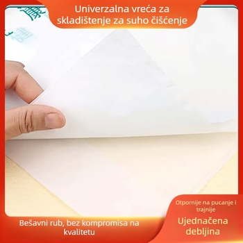 Plastične vrećice za kemijsko čišćenje, vreće za odjeću, dvostruka debljina 6 silk, podrijetlo: Shandong, Kina