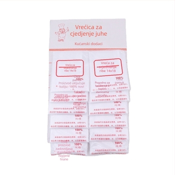 Jednokratna netkana vrećica za juhu s logom – sitotisak, prilagodljiva opskrba, različiti netkani materijali na upit