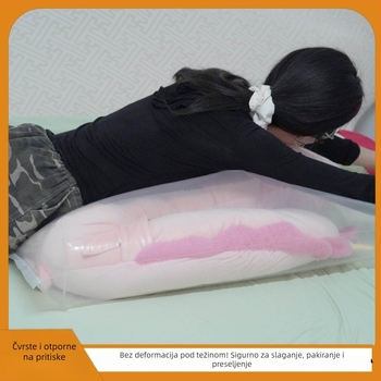 Vreća Ziplock za pohranu, debeli zatvarač, otporna na vlagu, plastični materijal, duljina zatvaranja 5–60 cm