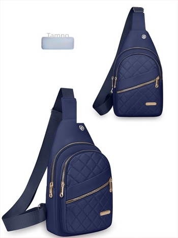 Najlon torba za pojas sa zatvaračem i džepom za telefon, unutarnja džep s panelom, jesen 2025