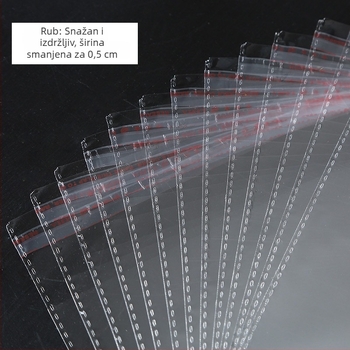 OPP samoljepljiva vrećica, plastični materijal, opće pakiranje, omjer čiste tvari prema recikliranom materijalu: 1