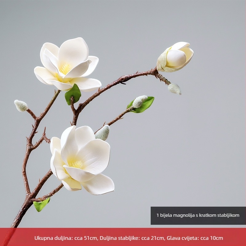 Umjetni Magnolia cvijet – EVA pjena, kućna dekoracija, vjenčanje i rekviziti za fotografiju