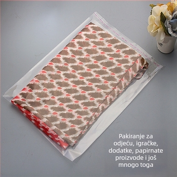 OPP prozirna samoljepljiva vrećica za pakiranje, prilagođeni tisak logotipa, gravurna tisk, uzorci na zahtjev