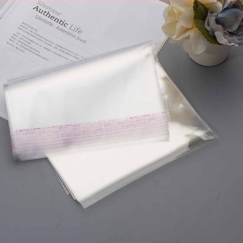 OPP prozirna samoljepljiva vrećica za pakiranje, prilagođeni tisak logotipa, gravurna tisk, uzorci na zahtjev