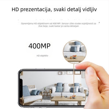 Bežična 4G kućna sigurnosna kamera s daljinskim pregledom putem mobitela, HD noćno snimanje, Wi-Fi, ABS kućište, DC5V napajanje