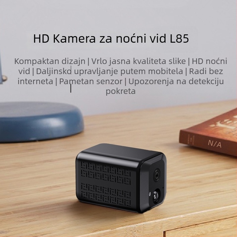 Bežična 4G kućna sigurnosna kamera s daljinskim pregledom putem mobitela, HD noćno snimanje, Wi-Fi, ABS kućište, DC5V napajanje