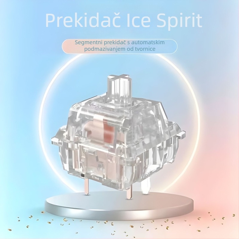 Mehanički prekidač tipkovnice – pet-pin, RGB pozadinsko osvjetljenje, višestruka povezanost (žično, Bluetooth, 2.4G)